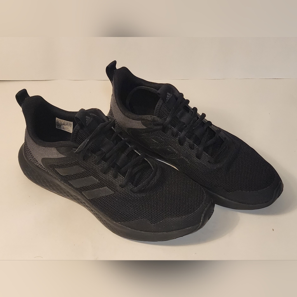 Adidas Cloudform Running Shoes, Black, Mens Size 9.5